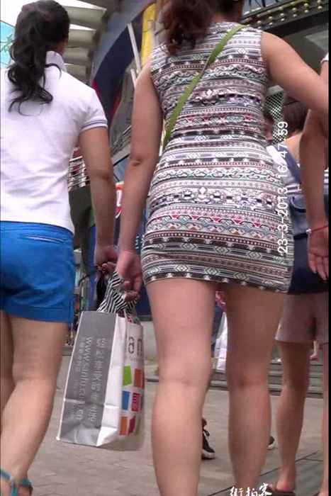[街拍客视频]jx0327 两个包臀短裙MM好性感啊！！！